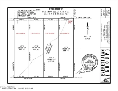 a view of a backyard with plants and a patio