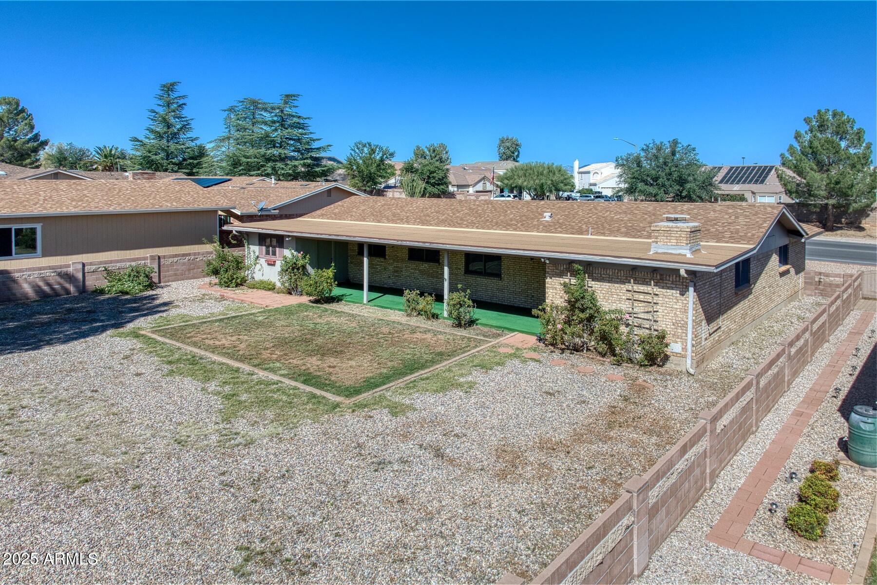 3720 Greenbrier Road Sierra Vista, AZ 85650 - Photo 5 of 30 a view of a house with a yard