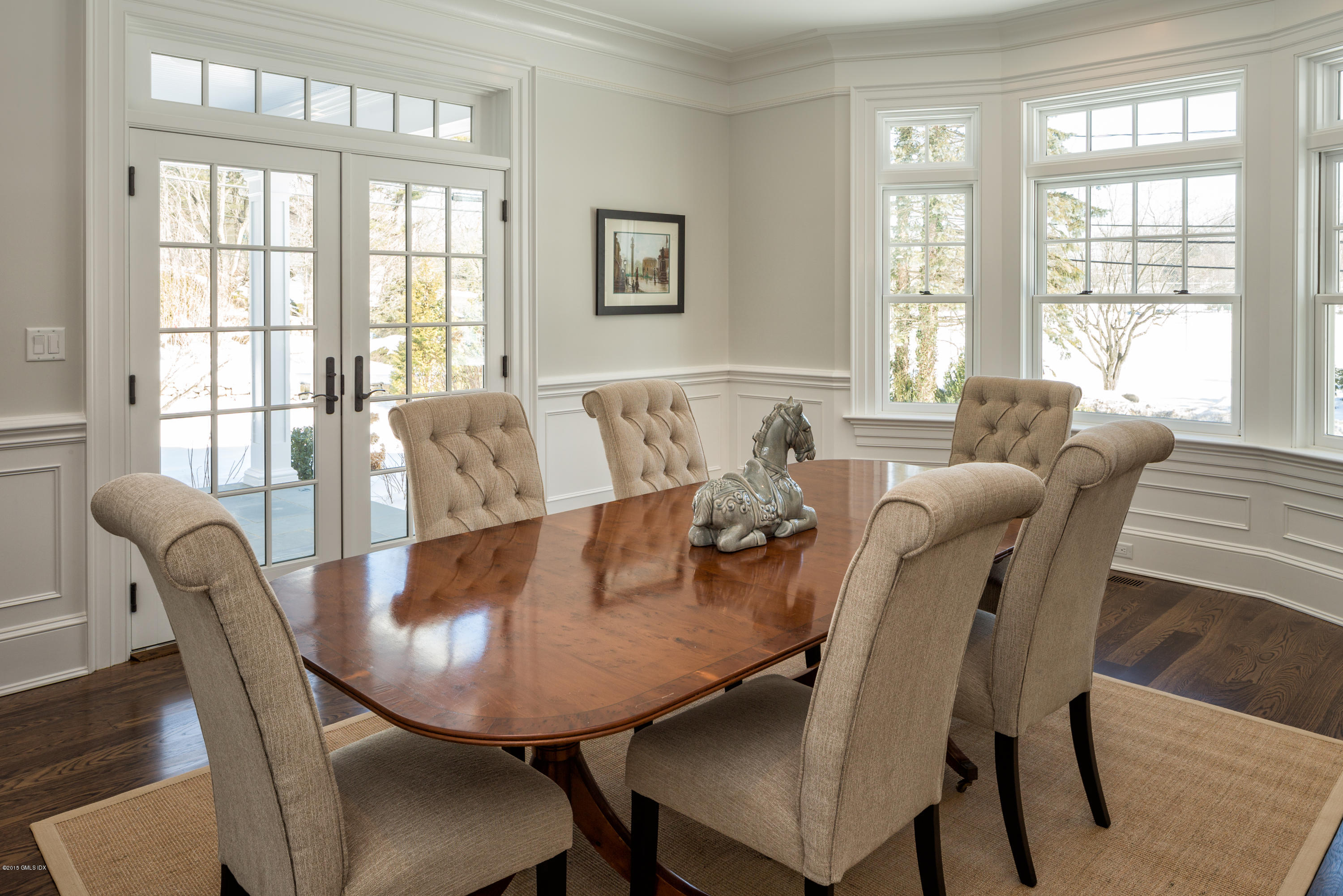 146 Hendrie Avenue Riverside, CT 06878 - Photo 8 of 32 a view of a dining room with furniture and window