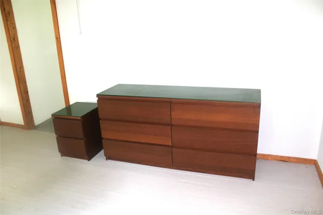 a view of small space with a window