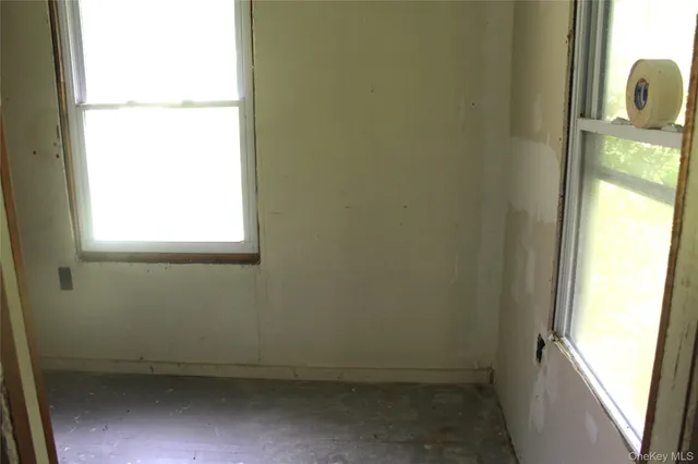 a view of porch with a potted plant
