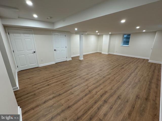 774 Robinhood Road Bryn Mawr, PA 19010 - Photo 23 of 28 a view of empty room with wooden floor