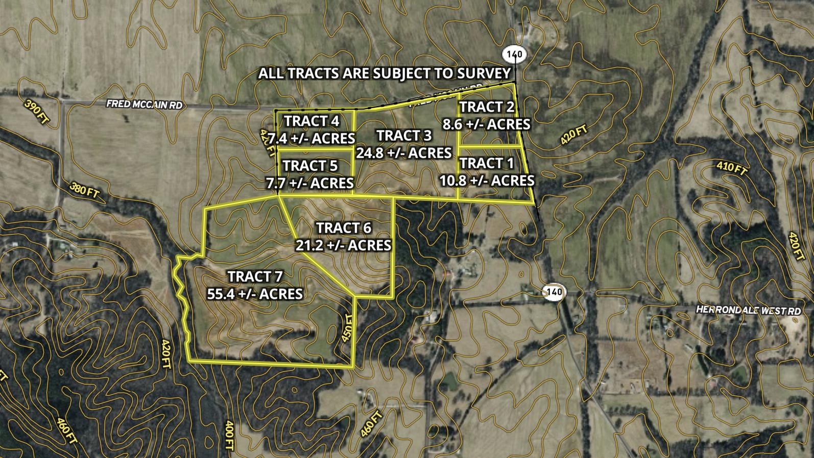 0 Como & Mckenzie Road McKenzie, TN 38201 - Photo 15 of 16 Aerial overview of property's location