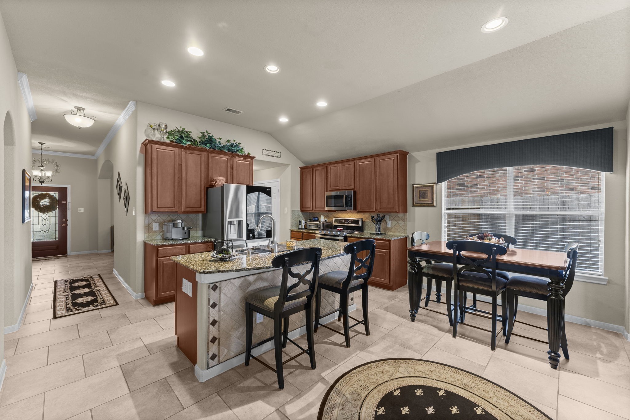 4618 Countrypines Drive Spring, TX 77388 - Photo 21 of 48 a view of a dining room with furniture