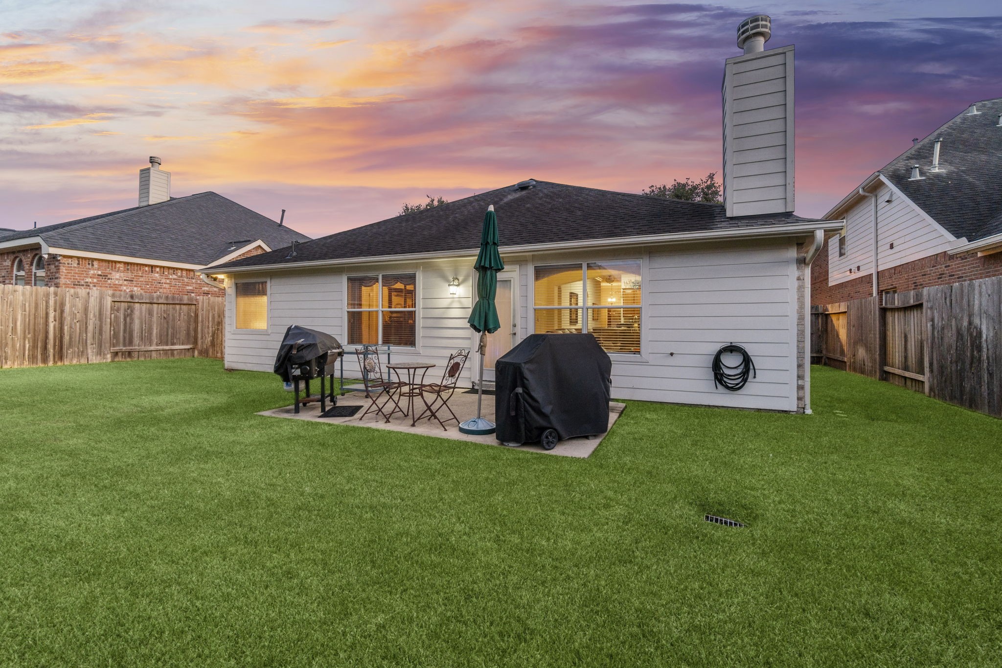 4618 Countrypines Drive Spring, TX 77388 - Photo 39 of 48 a view of a house with a yard and deck