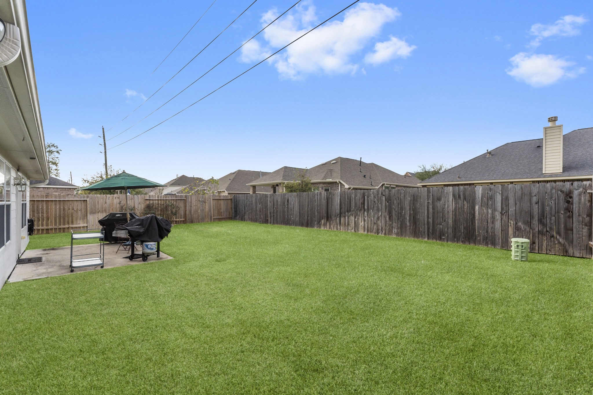 4618 Countrypines Drive Spring, TX 77388 - Photo 46 of 48 a garden view with a seating space