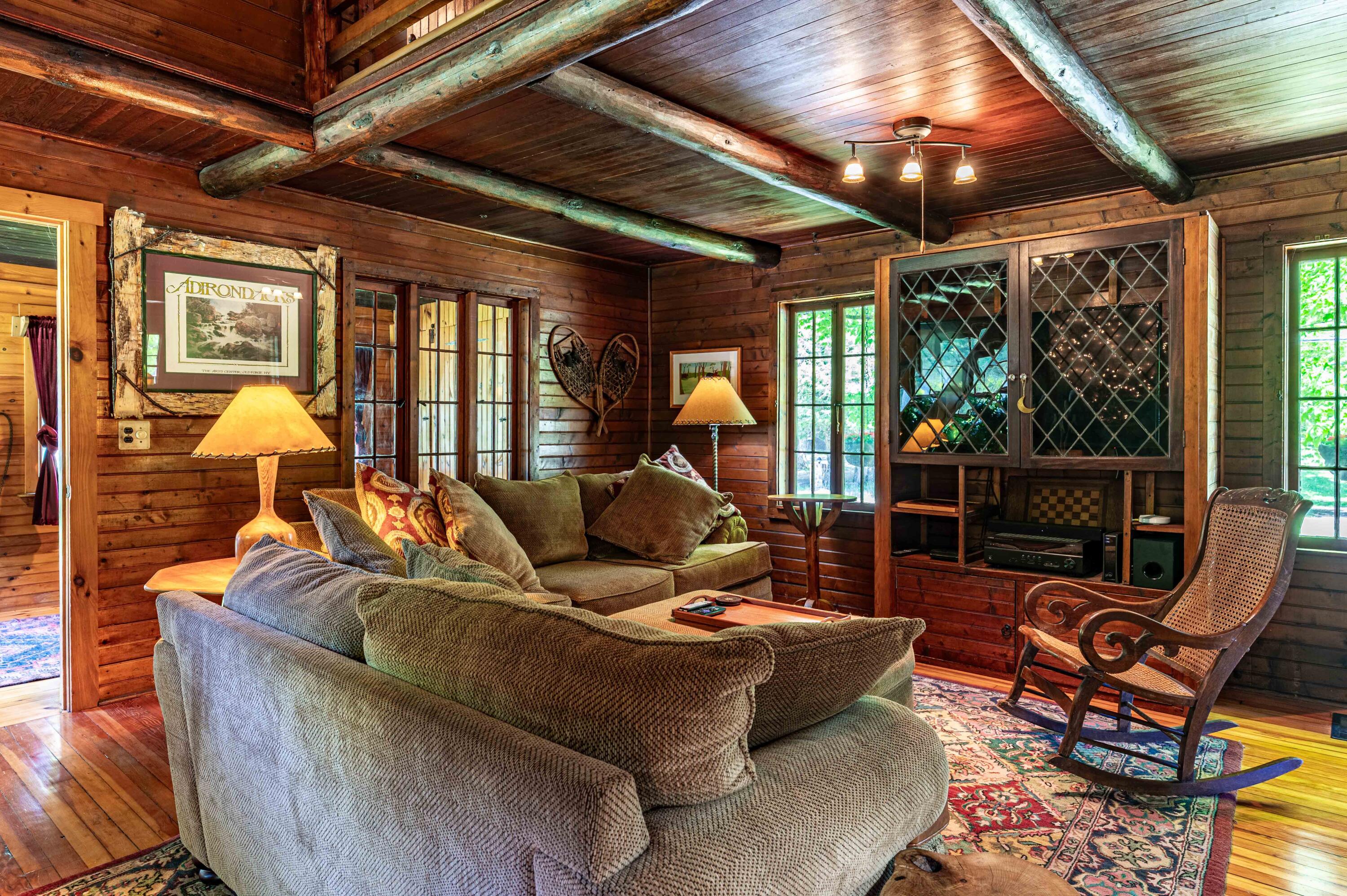 103 Gray Lake Road Old Forge, NY 13420 - Photo 12 of 32 TV Viewing area