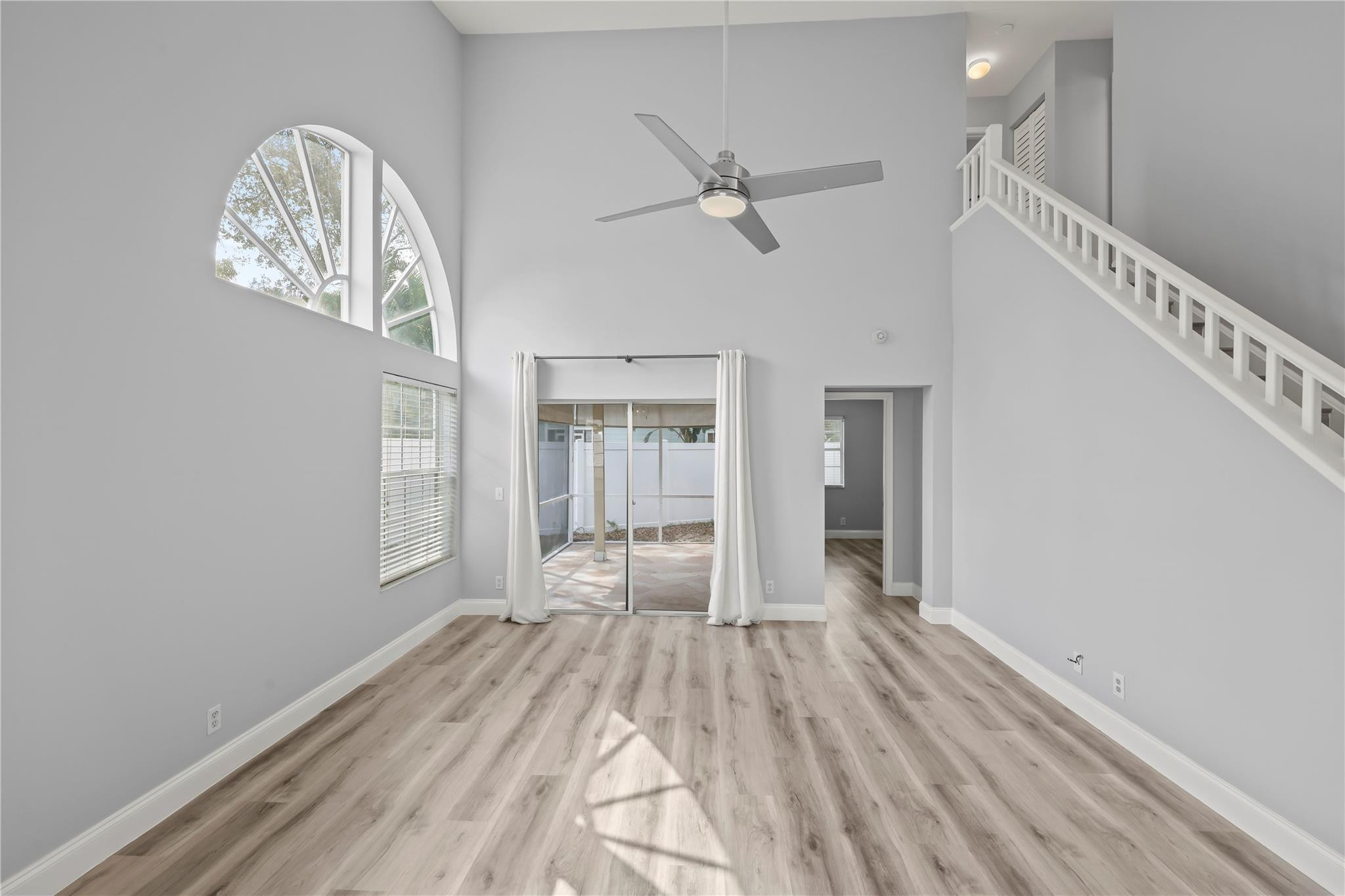 5339 Park Pl Circle Boca Raton, FL 33431 - Photo 16 of 46 a view of empty room with wooden floor