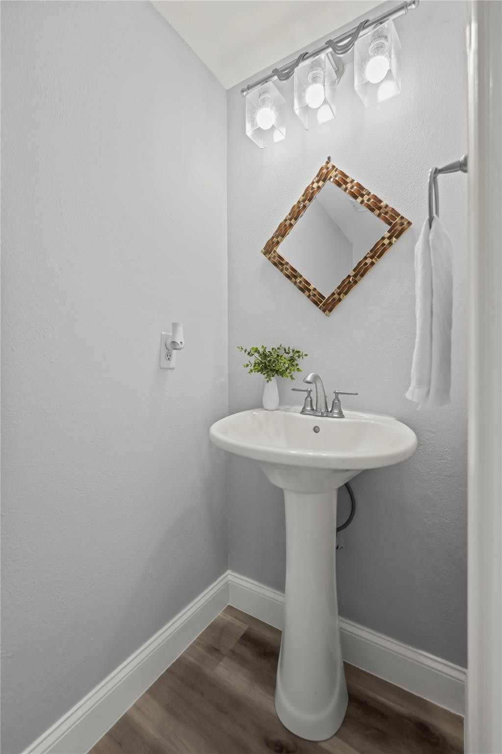5339 Park Pl Circle Boca Raton, FL 33431 - Photo 30 of 46 a bathroom with a sink toilet and mirror