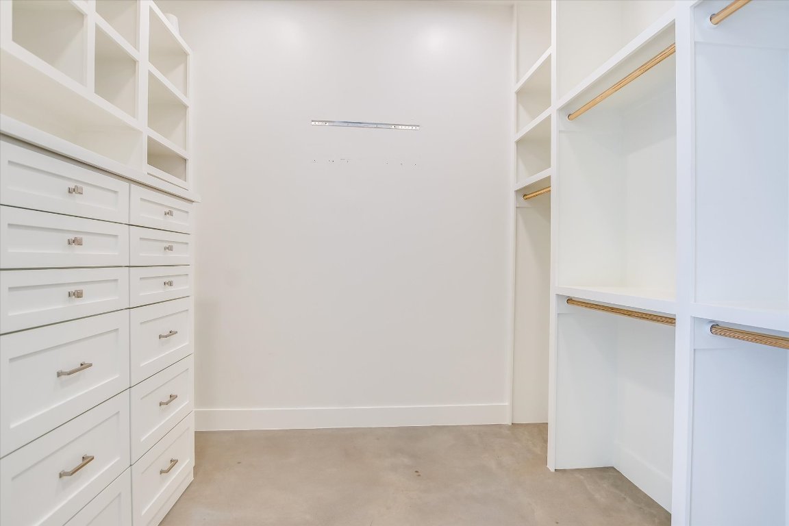 343 Pug Rippy Road Dripping Springs, TX 78620 - Photo 15 of 33 a view of an empty walk in closet