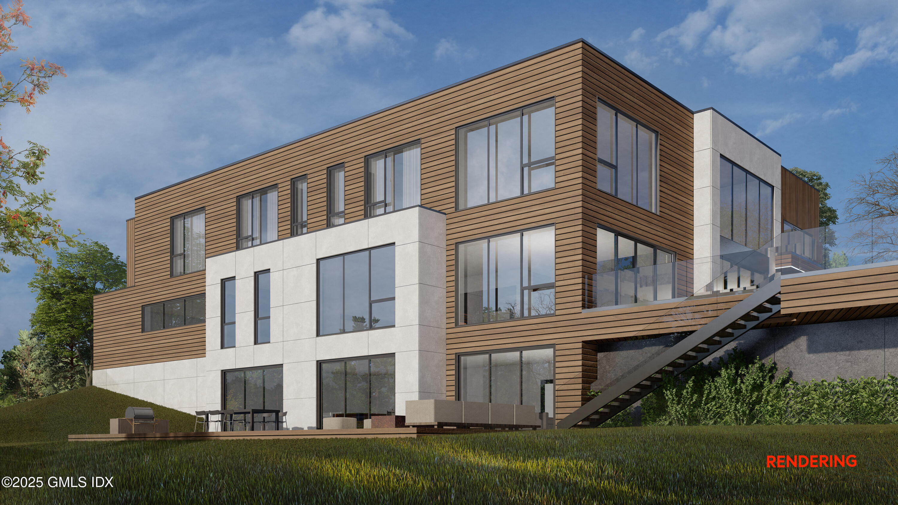 18 Edgar Road Greenwich, CT 06831 - Photo 4 of 23 a front view of a house with a yard