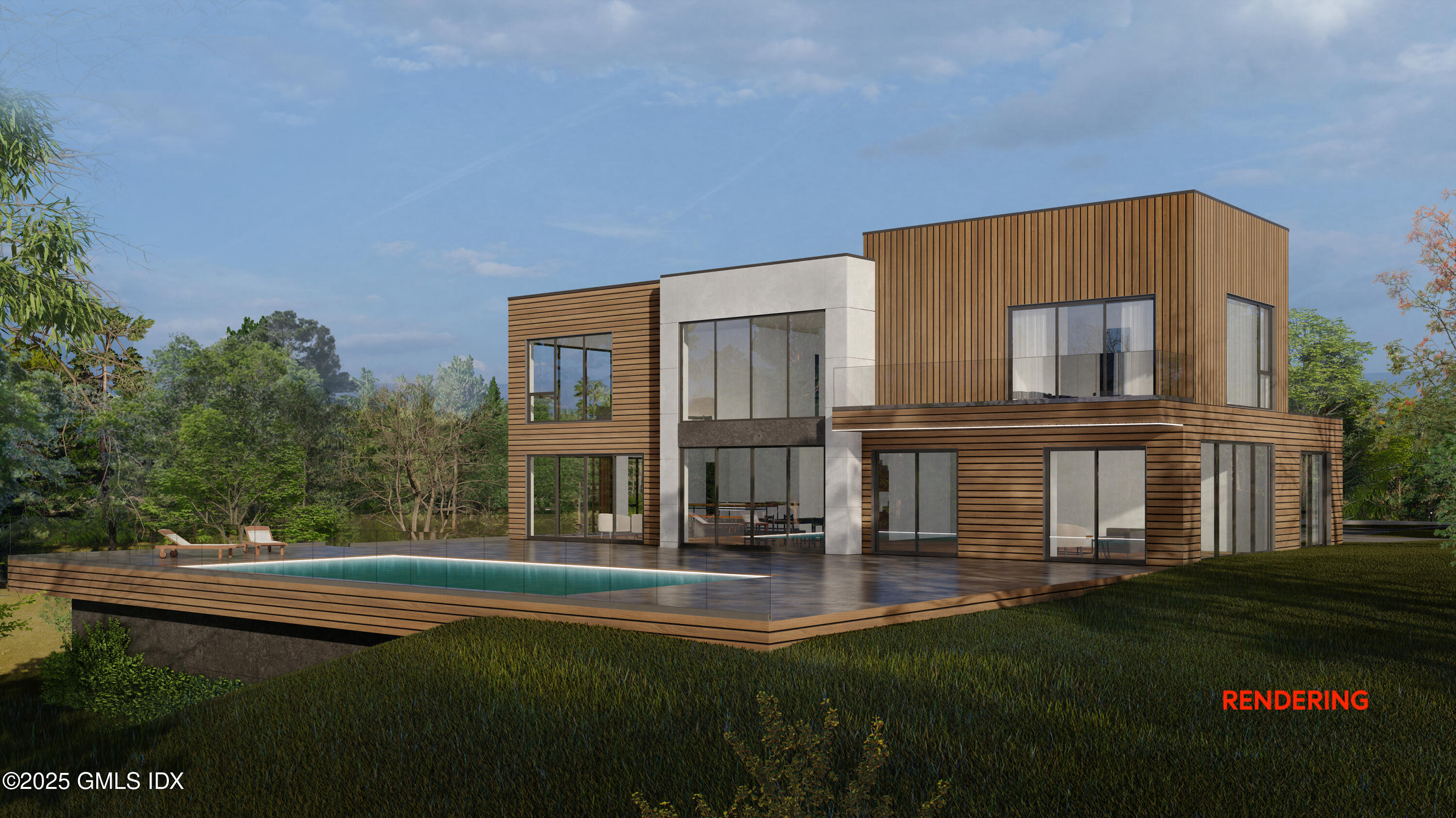 18 Edgar Road Greenwich, CT 06831 - Photo 6 of 23 a front view of a house with a garden