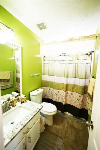 a bathroom with a sink and a toilet