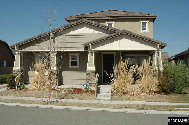 10587 Bliss Court Reno, NV 89521 - Photo 1 of 9 a front view of a house with garden