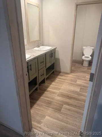 a house view with a big yard