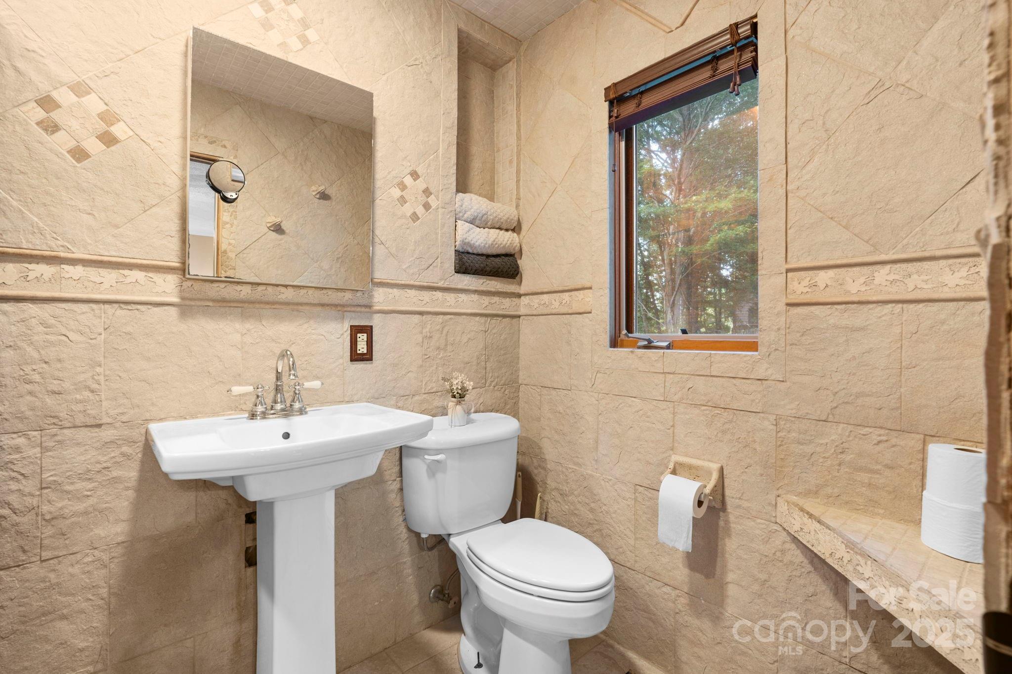 4415 Laurel Ridge Drive Lenoir, NC 28645 - Photo 17 of 48 a bathroom with a sink toilet and mirror