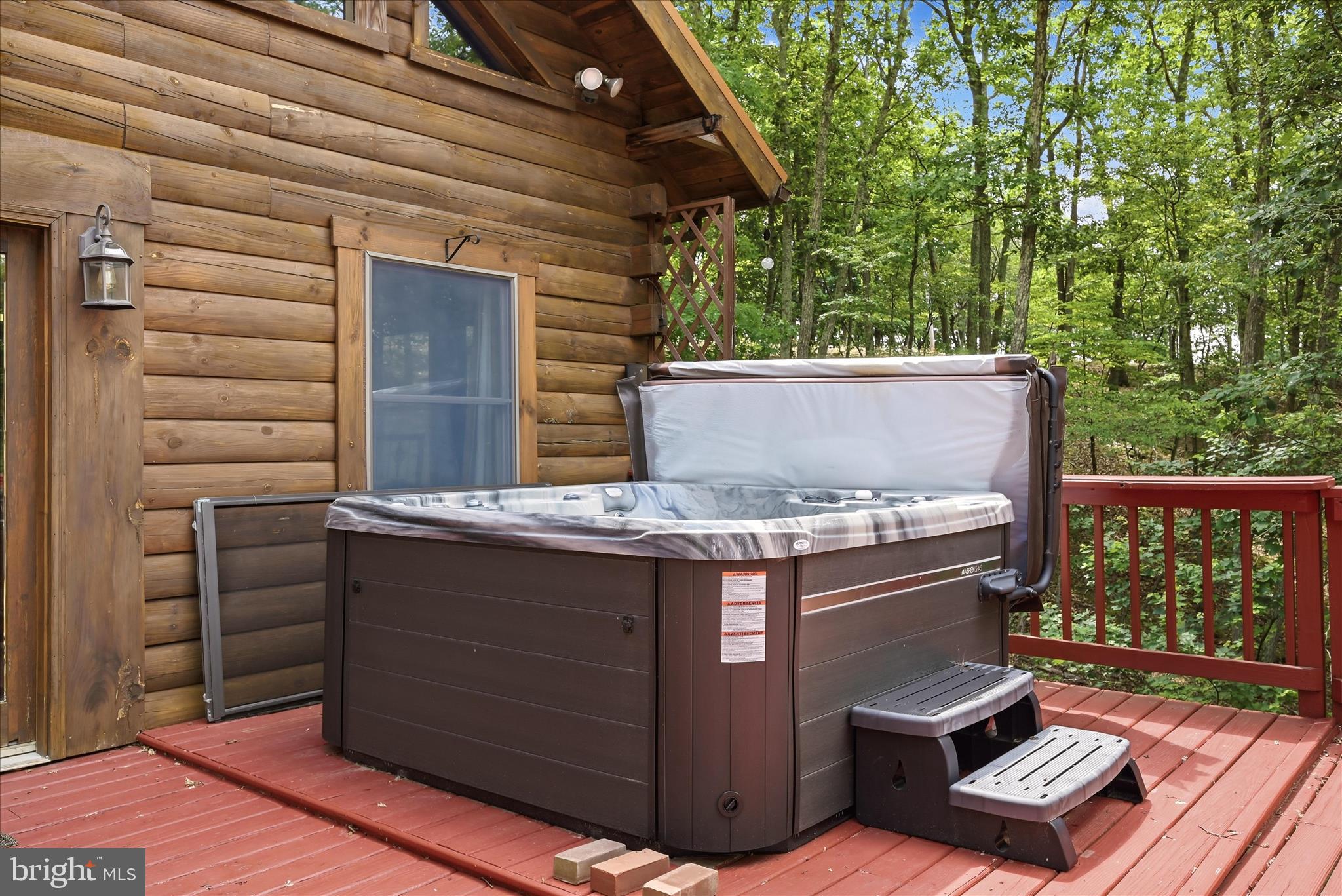 2858 Crossings View Road Paw Paw, WV 25434 - Photo 47 of 69 Hot tub has an easy off cover