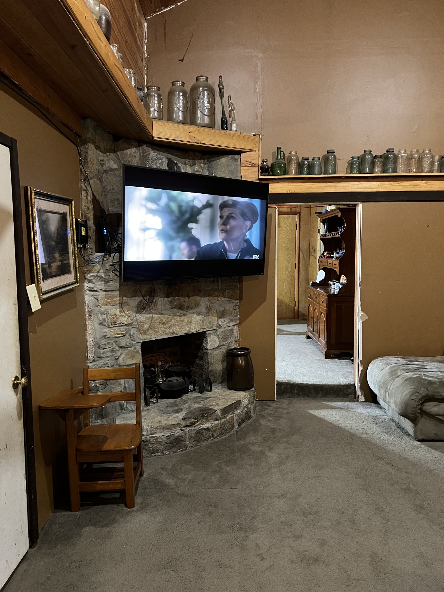 42 Edd Hackett Road Carthage, TN 37030 - Photo 6 of 10 a view of a fireplace with furniture