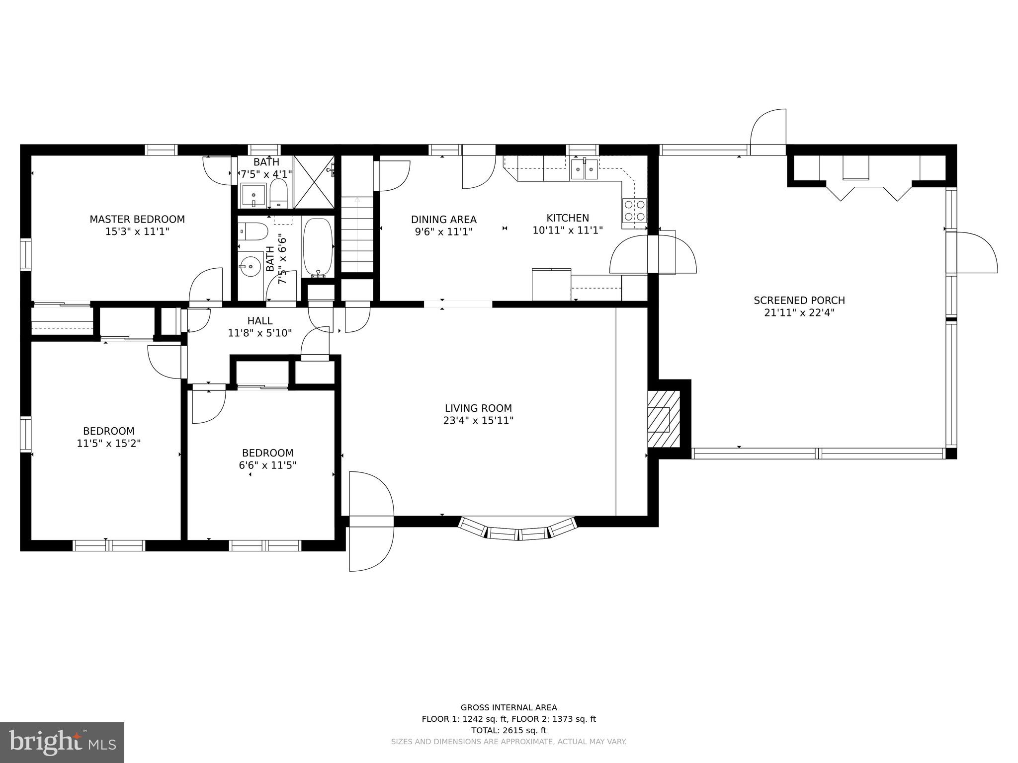 8579 Camp Road Chestertown, MD 21620 - Photo 34 of 36 Upper level floor plan