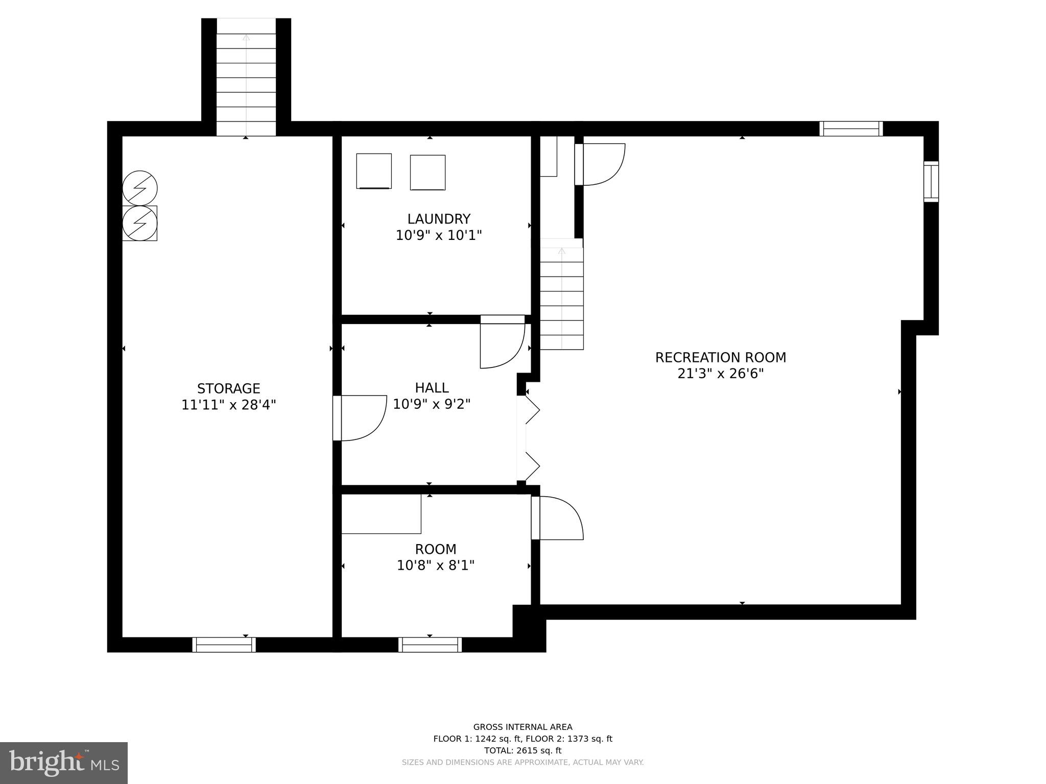 8579 Camp Road Chestertown, MD 21620 - Photo 35 of 36 Basement floor plan