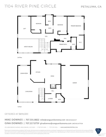 $819,000 | 1104 River Pine Circle, Petaluma, CA 94954