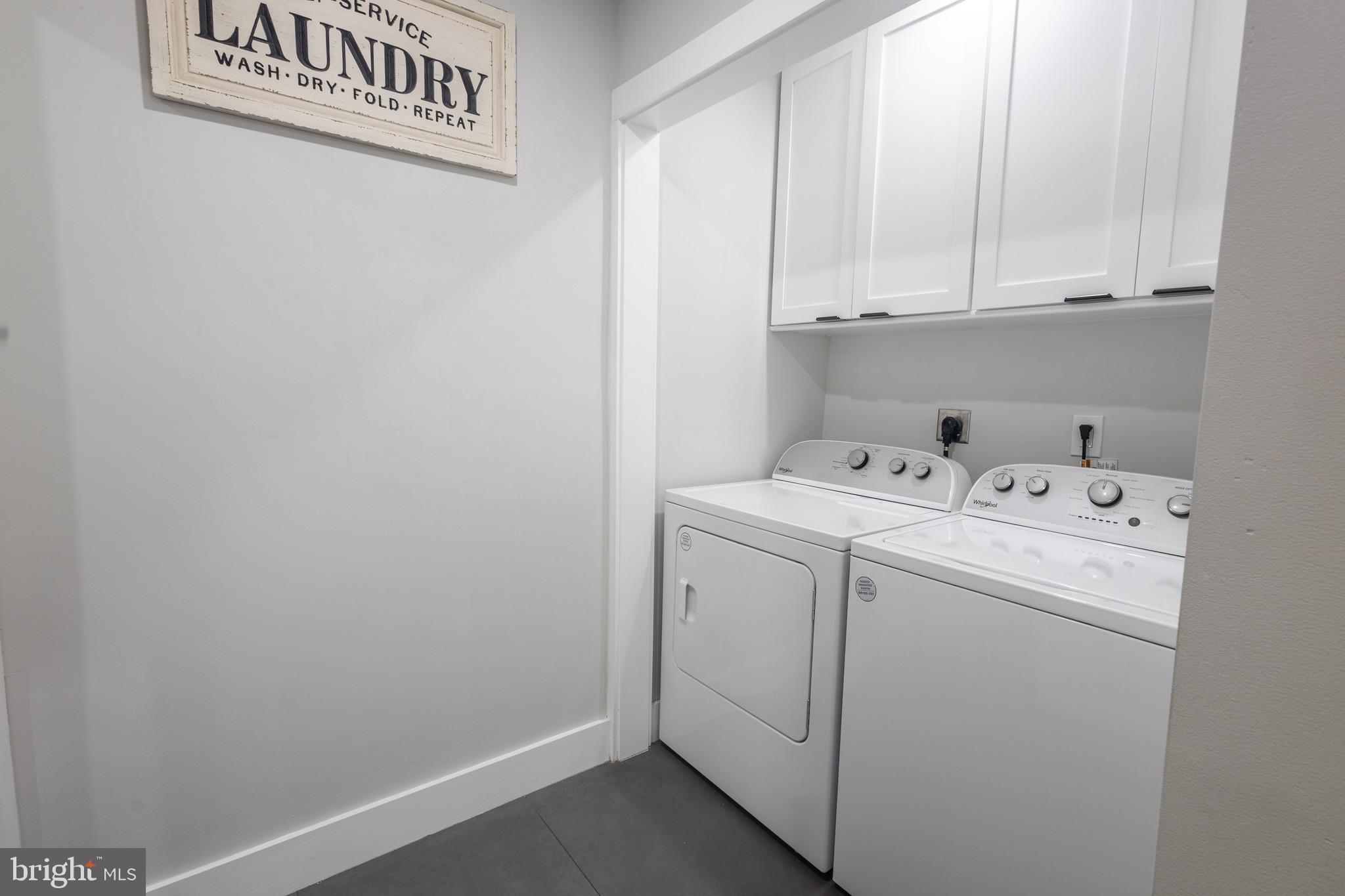 37 4th Street Laurel, MD 20707 - Photo 10 of 26 a utility room with dryer and washer