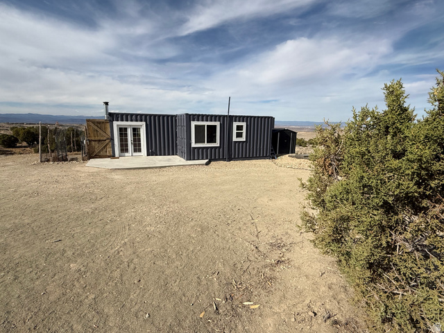14183 High Mesa Loop Duchesne, UT 84021 - Photo 2 of 56 View of outdoor structure with french doors
