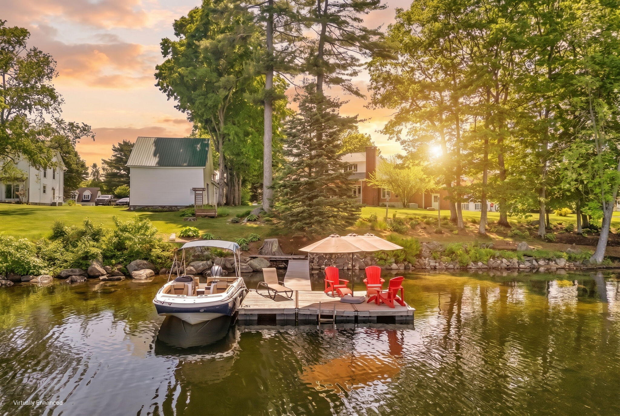 3 Pond Road Wayne, ME 04284 - Photo 2 of 145 DOCK & LAKEFRONT