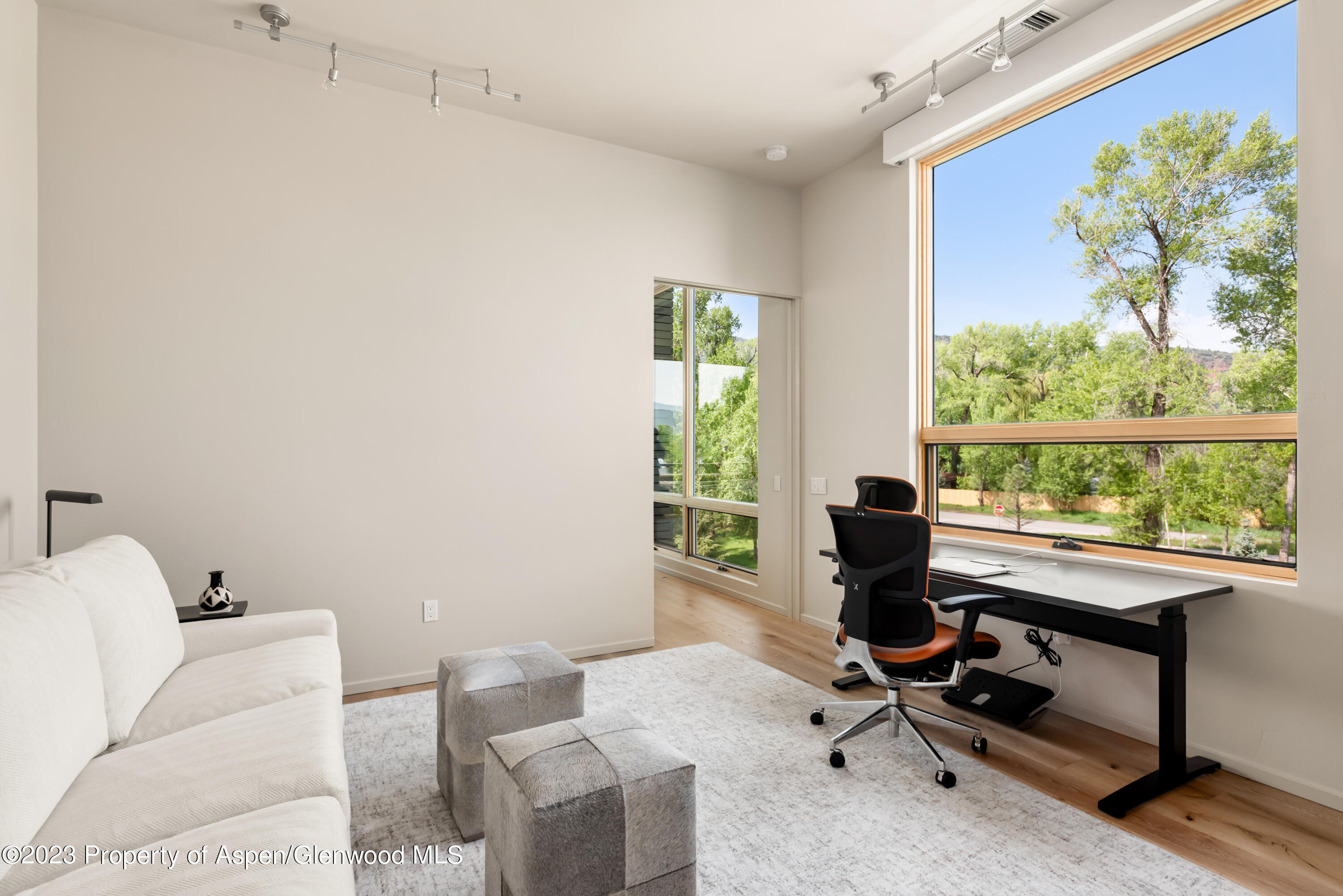 103 Willits Lane, Unit 203 Basalt, CO 81621 - Photo 11 of 17 a view of a workspace with a window