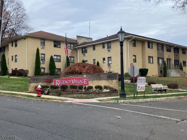 a front view of house with garage