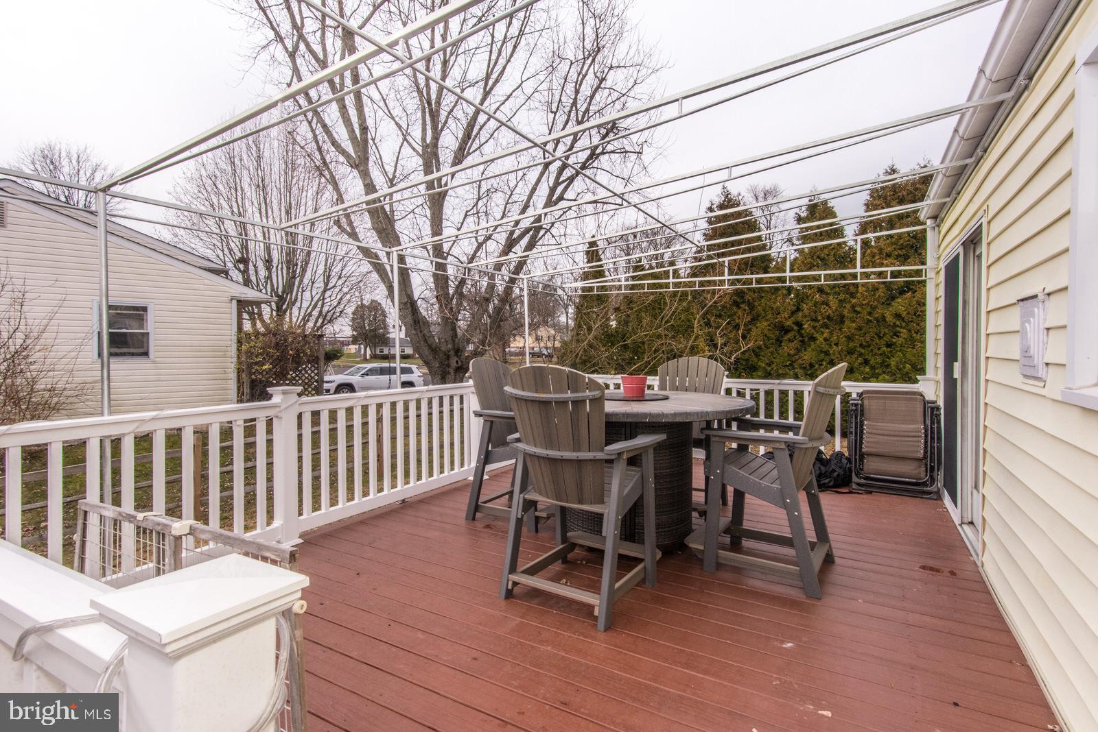 204 Abbott Road Hatboro, PA 19040 - Photo 45 of 59 Deck (awning stored)