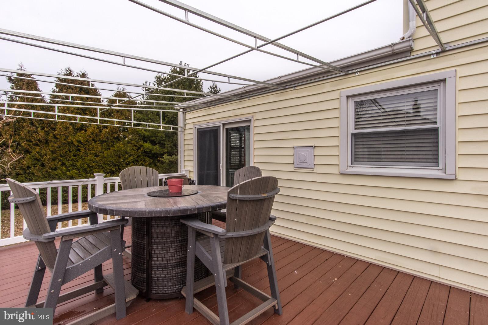 204 Abbott Road Hatboro, PA 19040 - Photo 46 of 59 Deck (awning stored)