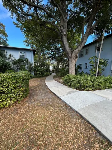 a view of a house with a tree in a yard