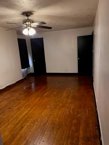 a view of a livingroom with a chandelier