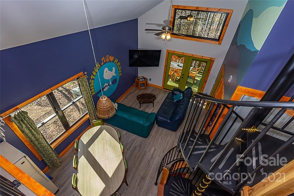 241 Ray Hill Road Horse Shoe, NC 28742 - Photo 22 of 43 a view of an entryway with wooden floor