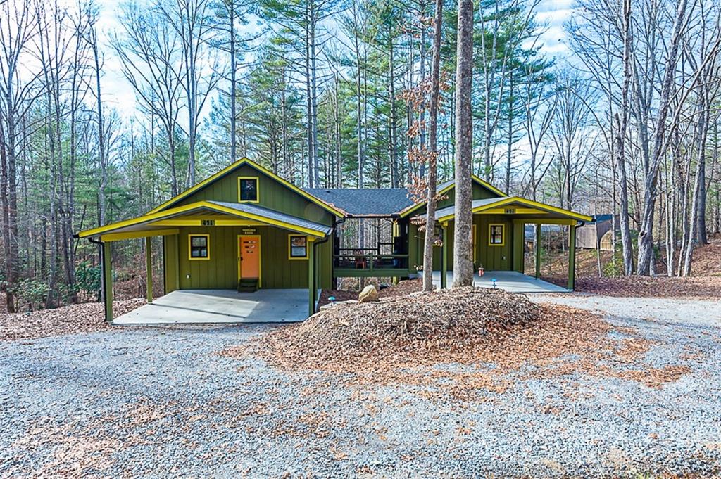 241 Ray Hill Road Horse Shoe, NC 28742 - Photo 5 of 43 a house view with a yard space