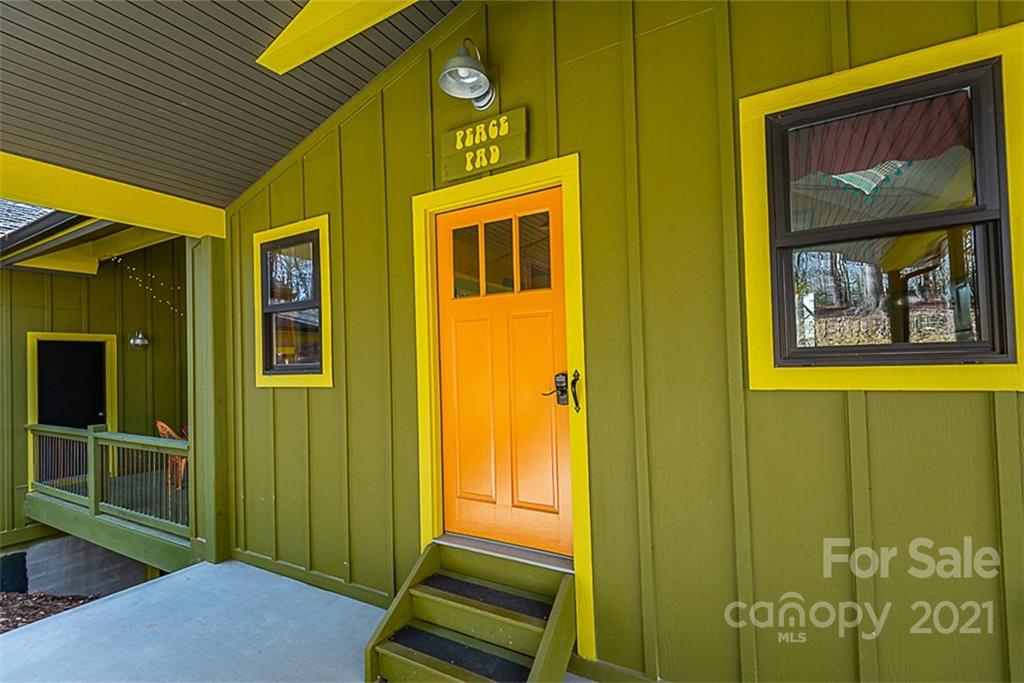 241 Ray Hill Road Horse Shoe, NC 28742 - Photo 7 of 43 a view of front door