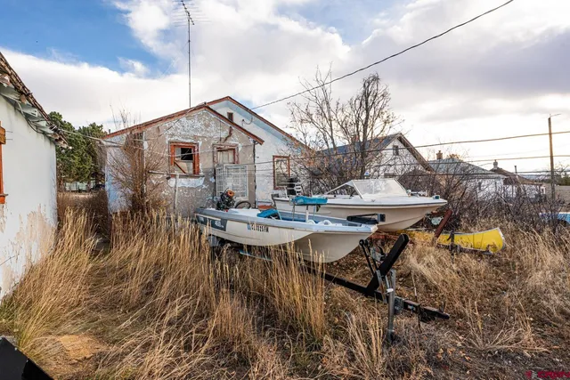 a room with furniture