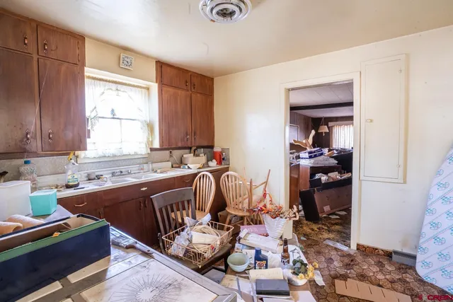 a view of a room with closet