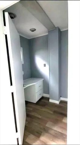 a view of bathroom with shower