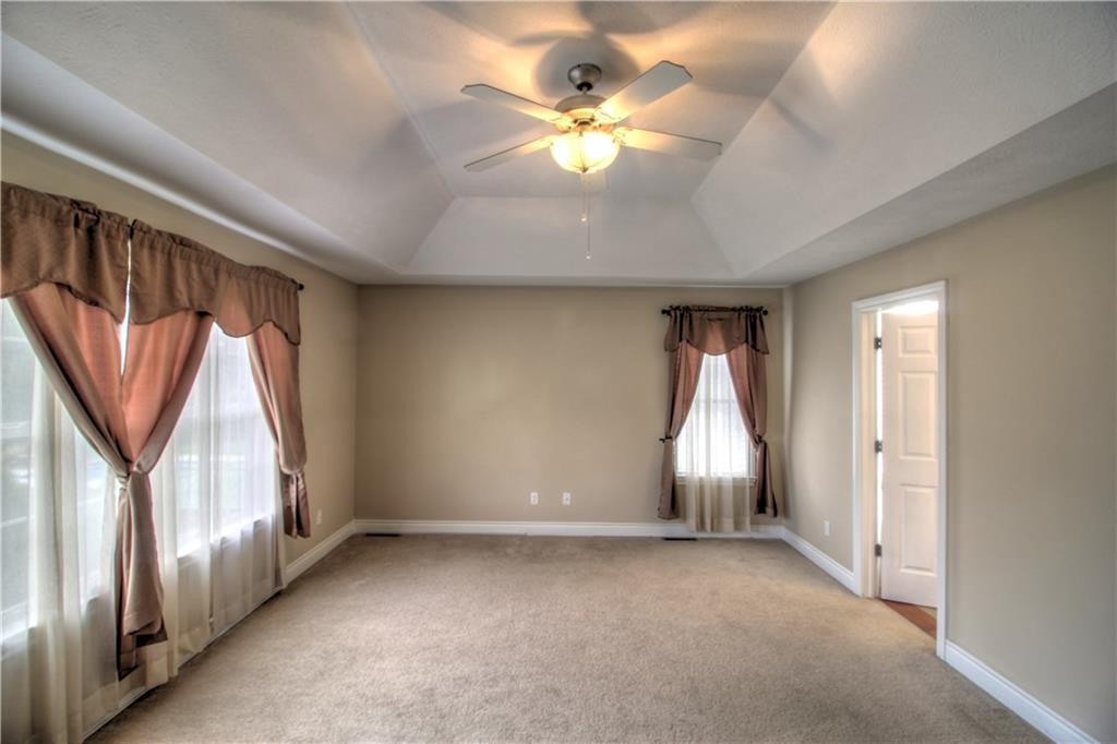 129 Chestnut Ridge Drive Beaver Falls, PA 15010 - Photo 4 of 25 A Master Bedroom to easily accommodate your personal furnishings feature inverted tray ceiling and walk-in closet!