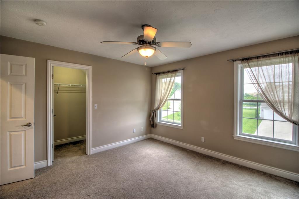 129 Chestnut Ridge Drive Beaver Falls, PA 15010 - Photo 8 of 25 Warm, neutral tones, updated lighting and walk-in-closet!