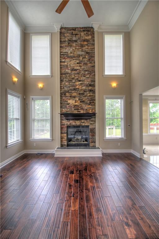 129 Chestnut Ridge Drive Beaver Falls, PA 15010 - Photo 10 of 25 Take note of the custom windows, handcrafted moulding and trim in the Great Room abound with two walls of windows!
