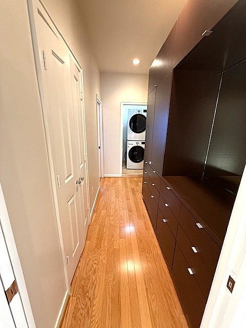 4243 Purdue Street, Unit C Houston, TX 77005 - Photo 40 of 48 a view of a hallway with wooden floor