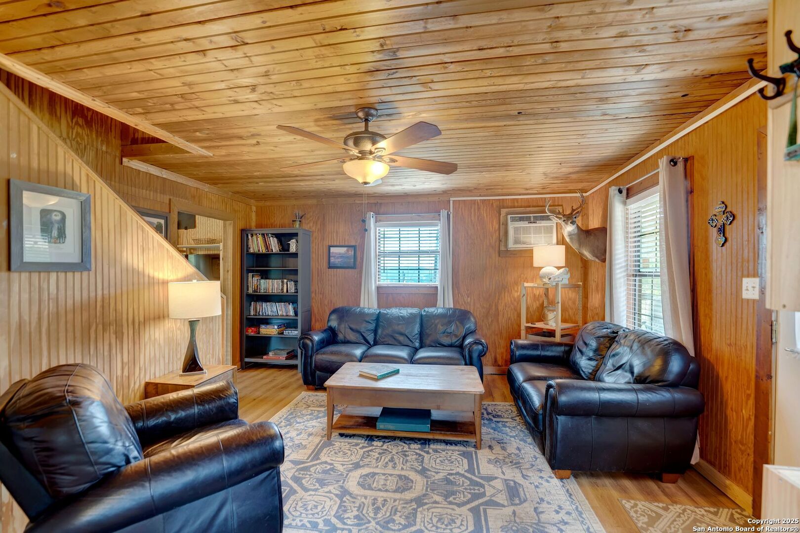 3695 Rio Hondo Road Tarpley, TX 78883 - Photo 21 of 47 a living room with furniture and a large window