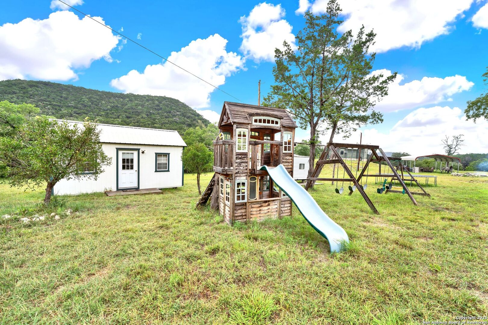 3695 Rio Hondo Road Tarpley, TX 78883 - Photo 9 of 47 a house view with a backyard space