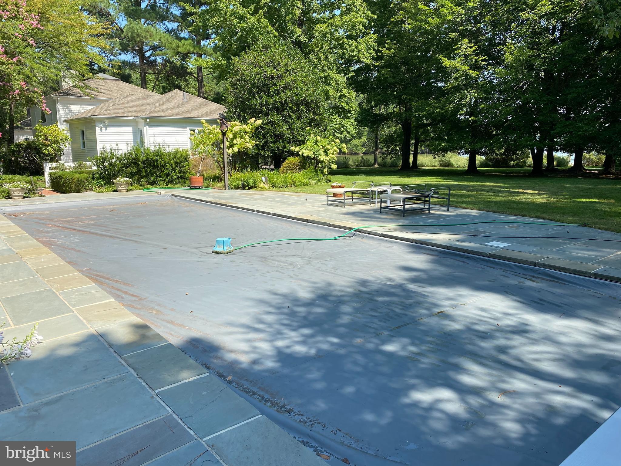 23452 Pine Point Road, Unit 23452 Bozman, MD 21612 - Photo 12 of 30 pool with retractable cover