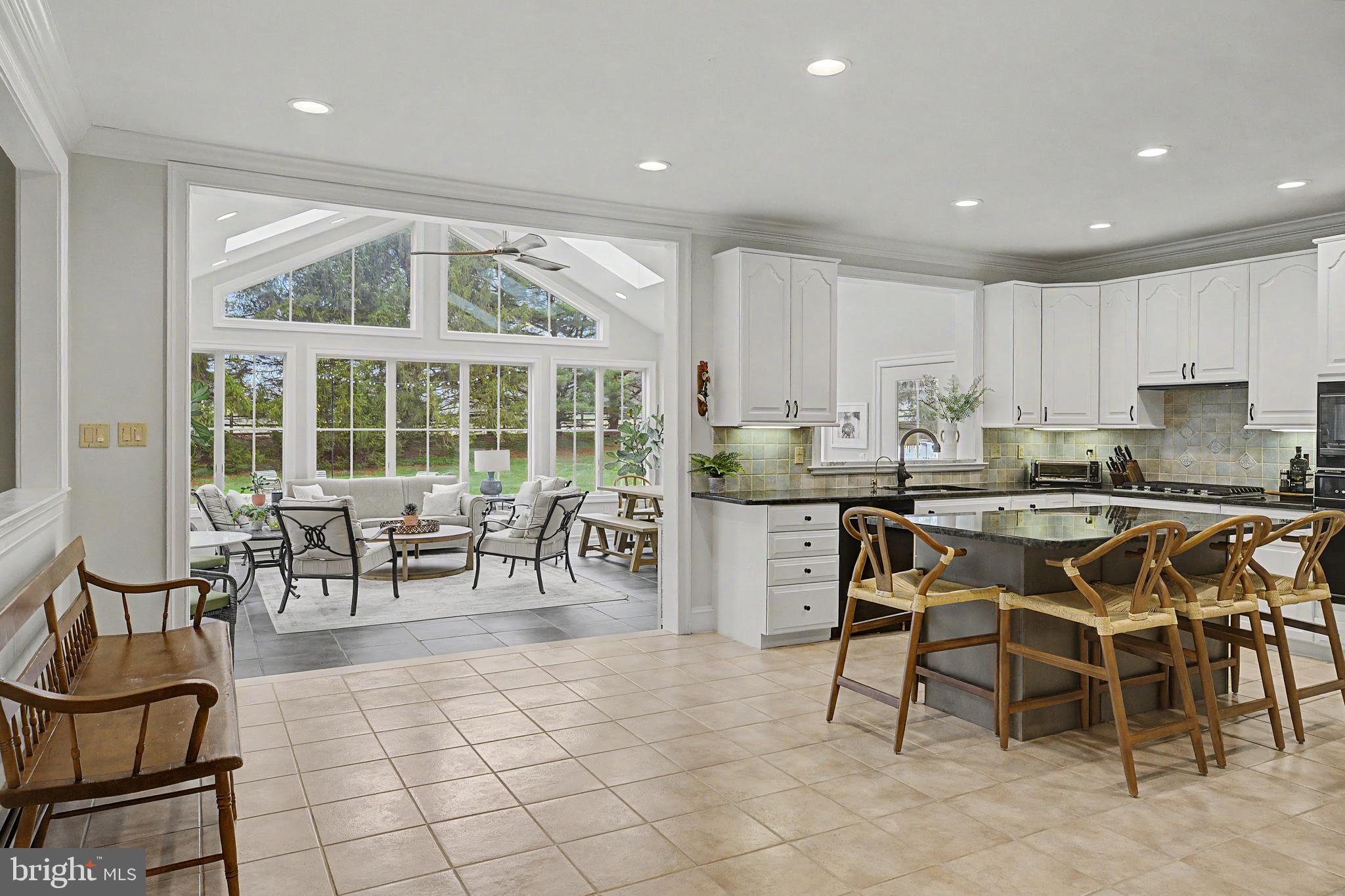 2047 Shearer Road Lansdale, PA 19446 - Photo 18 of 51 Kitchen with View of Sun Room