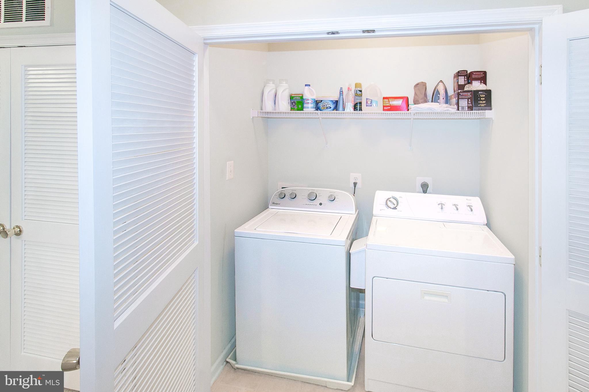 12426 Liberty Bridge Road Fairfax, VA 22033 - Photo 14 of 28 a utility room with dryer and washer