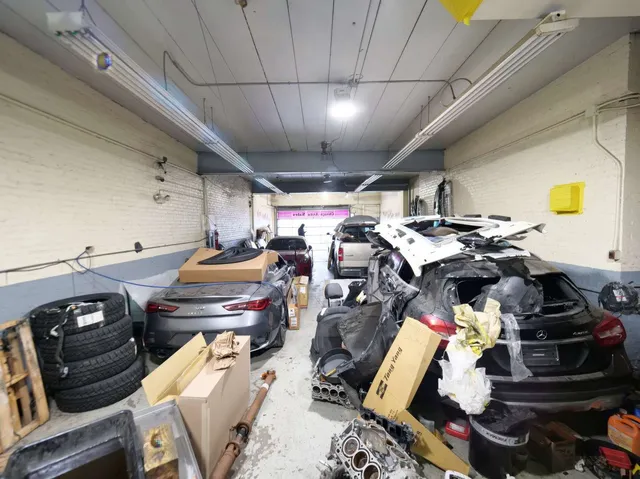 a view of storage and utility room